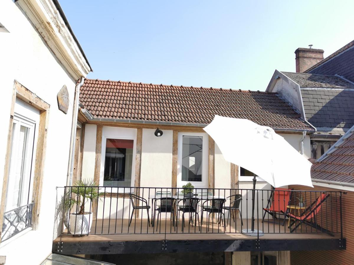 Les Bulles D'Ay - Terrasse Appartement Ay-Champagne Buitenkant foto